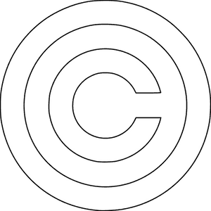 Copyright Symbol Download Transparent Png Image - Copyright Sign White Png, Png Download PNG image with transparent background