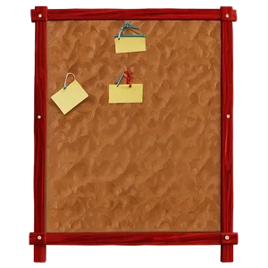 Corkboard Notice Board Png Ewu58 PNG Image