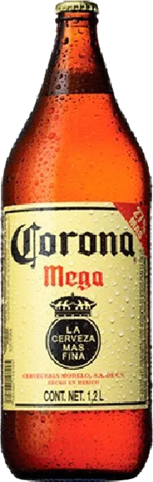 Corona Mega Beer Bottle1.2 L PNG Image