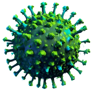 Coronavirus Sars-cov-2 Particle Png 31 PNG Image