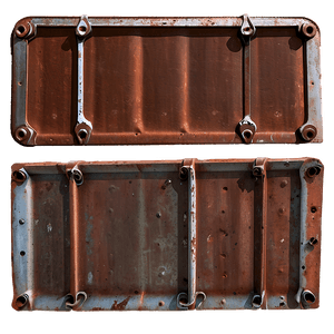 Corroded Iron Sheet PNG 06122024 PNG image with transparent background