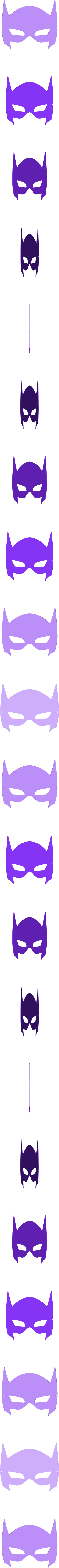 Corrupted Image Batman Mask PNG Image