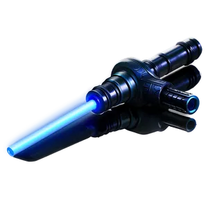 Cosmic Blue Lightsaber Png Kqd PNG Image