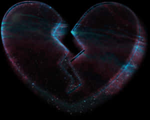 Cosmic_ Broken_ Heart_ Illustration.jpg PNG image with transparent background
