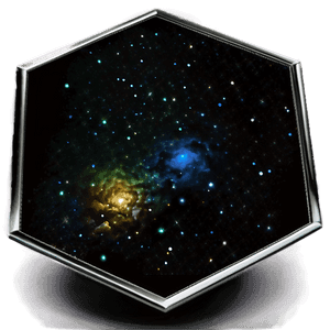 Cosmic Hexagon Constellation PNG 81 PNG image with transparent background