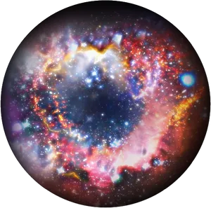 Cosmic_ Nebula_ Explosion PNG Image