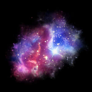 Cosmic_ Nebula_ Starscape PNG image with transparent background