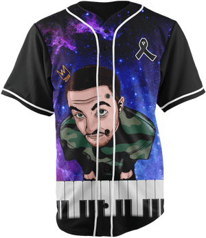 Mac Baseball Space Custom - Gryffin Jersey, HD Png Download PNG