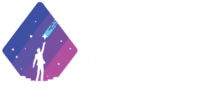 Cosmos Logowith Astronautand Satellite PNG with transparent background