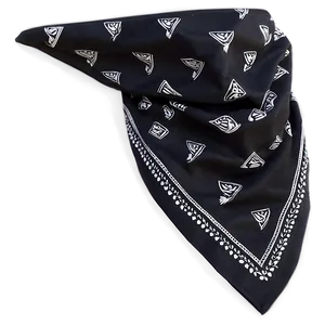 Cotton Black Bandana Png 65 PNG Image