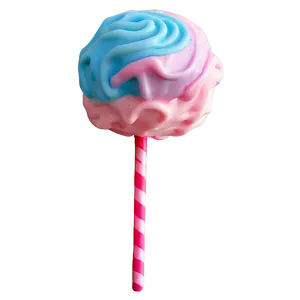 Cotton Candy Cake Pops Png Wrg PNG Image