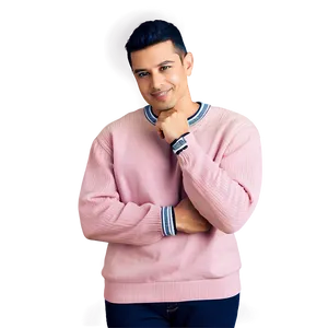 Cotton Pink Sweater Png Nvv22 PNG Image