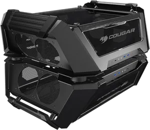 Cougar Gaming Computer Case Conquer PNG Image