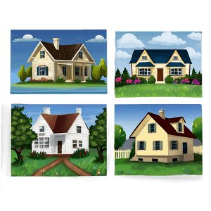 Country Houses PNG kqt PNG image with transparent background