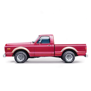 Country Red Truck Png Iyr PNG Image