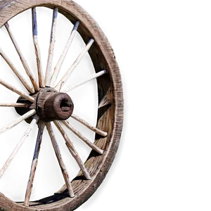 Country Style Wagon Wheel Png Odt2 PNG Image