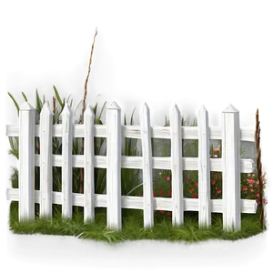 Country Style White Fence Png 84 PNG Image