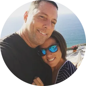 Couple Seaside Selfie PNG Image