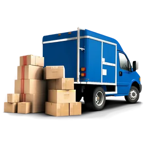 Courier Service Truck Png Nss PNG Image