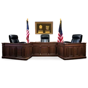 Courtroom Defense Table Png Tiq PNG Image