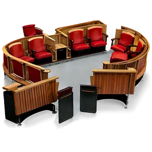 Courtroom Gallery Seating Png 53 PNG Image