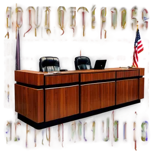 Courtroom Legal Aid Station Png 06262024 PNG Image