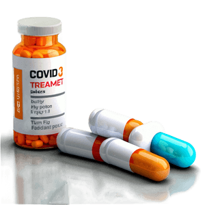 COVID-19 Treatment Pills PNG 06202024 PNG image with transparent background
