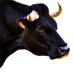 Cow Head Silhouette Png 76 PNG Image