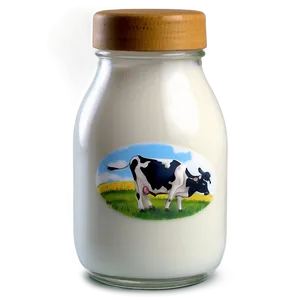 Cow Milk Bottle Png 55 PNG Image