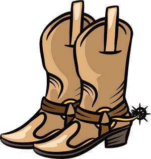 Cowboy Boot Shoe Clip Art - Cowboy Boots Clip Art Png, Transparent Png PNG image with transparent background