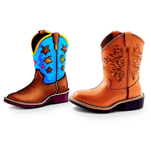 Cowboy Boots PNG vef PNG image with transparent background