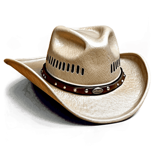 Cowboy Hat with Badge PNG 04292024 PNG