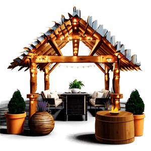 Cozy Backyard Setup PNG wmm30 PNG with transparent background