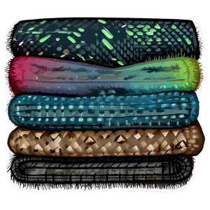 Cozy Blanket PNG lei PNG with transparent background