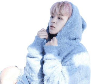 Cozy_ Blue_ Hoodie_ Fashion PNG image with transparent background