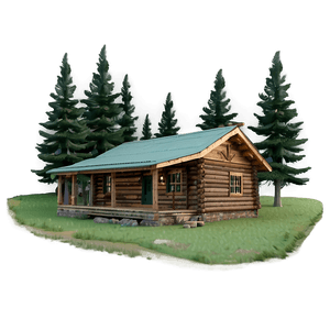 Cozy Cabin in the Woods PNG 62 PNG