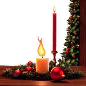 Cozy Christmas Eve Fireplace PNG yuk PNG with transparent background