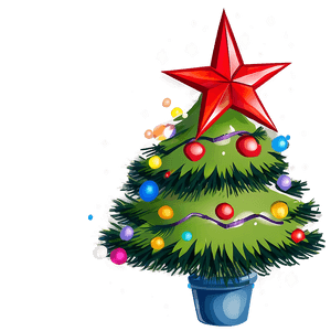Cozy Christmas Tree PNG xvc22 PNG image with transparent background