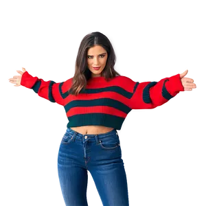 Cozy Red Sweater Png Oug35 PNG Image