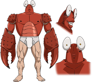 One Punch Man Crab Guy, HD Png Download PNG with transparent background