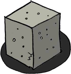 The Enormous Concrete Block - Concrete Block Clip Art, HD Png Download PNG image with transparent background