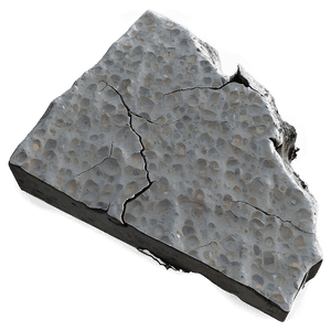 Cracked Concrete Surface PNG otq PNG image with transparent background