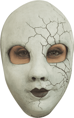 Creepy Doll Face - Creepy Doll Mask, HD Png Download PNG image with transparent background