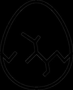 Cracks Texture Png - Cartoon Cracked Egg Png, Transparent Png PNG