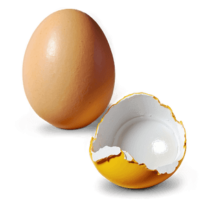 Cracked Egg PNG 05042024 PNG