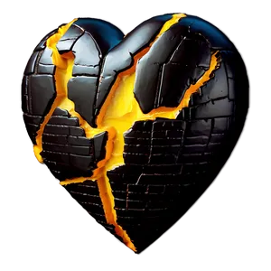 Cracked Heart Emoji Png Nga PNG Image