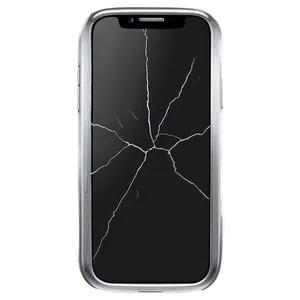 Cracked Mobile Screen Png Ppn PNG Image