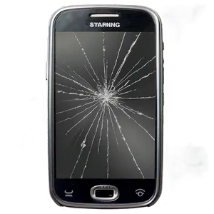 Cracked Mobile Screen Png Vbt93 PNG Image