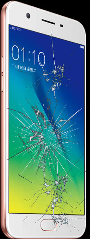 Samsung S6 Cracked Screen Png, Transparent Png PNG