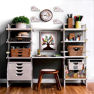 Craft Room Decor Png 06122024 PNG Image